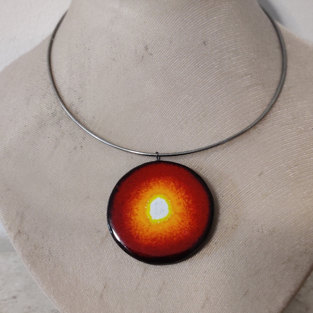 Handmade Modernist Minimalist Necklace